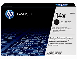 HP 14X Yüksek Kapasiteli Siyah Orijinal LaserJet Toner Kartuşu